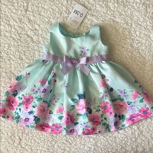 Bonnie Baby Mint and Lavender Dress
